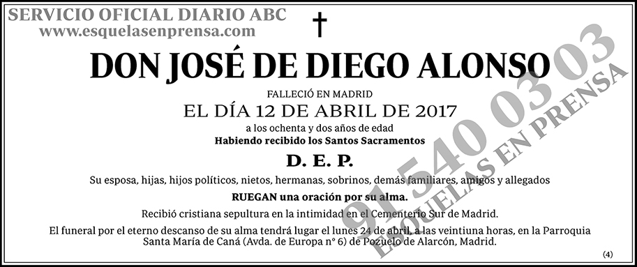 José de Diego Alonso